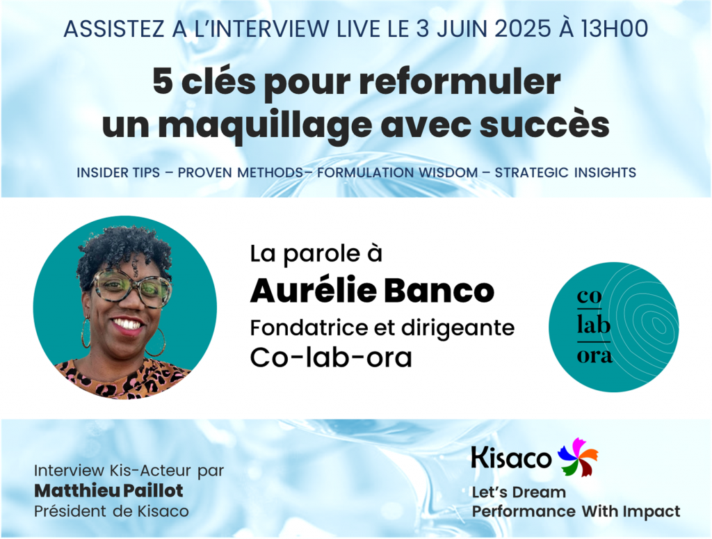 5 clés pour reformuler un maquillage avec succès - Aurélie Banco - Co-lab-ora